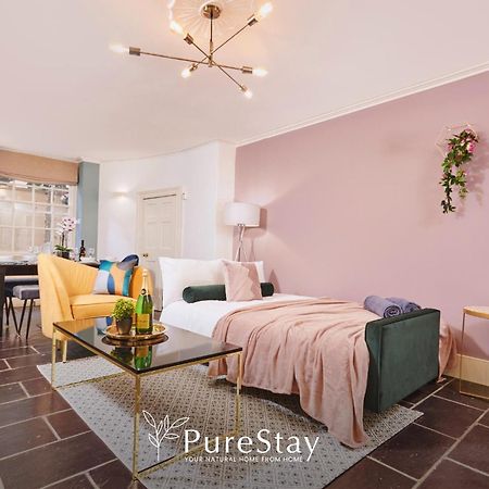 Beautiful 2Bedroom 4 Actual Beds House With Wifi By Purestay Bath Exterior foto